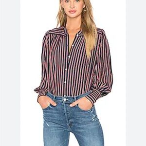 FRAME Silk Blouse Size S